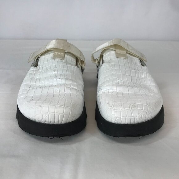 SOREL ~ WOMENS 9 ~ WHITE VIIBE SLIP ON CLOG MULE - Picture 5 of 9